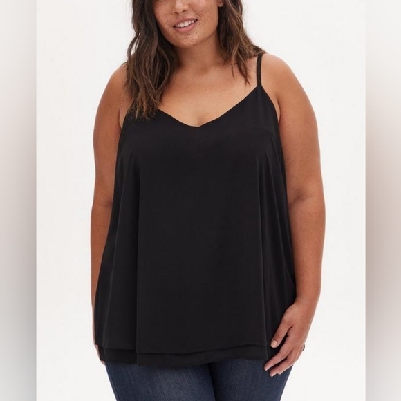 Torrid Sophie Chiffon Double Layer Cami - Picture 1 of 7